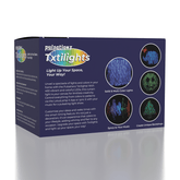 Pulsationz Bluetooth Programmable LED Curtain Lights (6.4ft) Simple Pulsationz